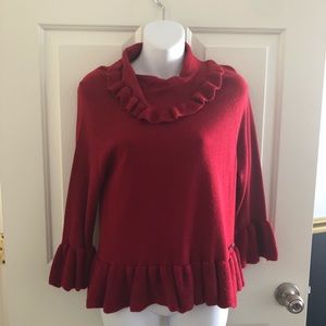 LOVE MOSCHINO red sweater